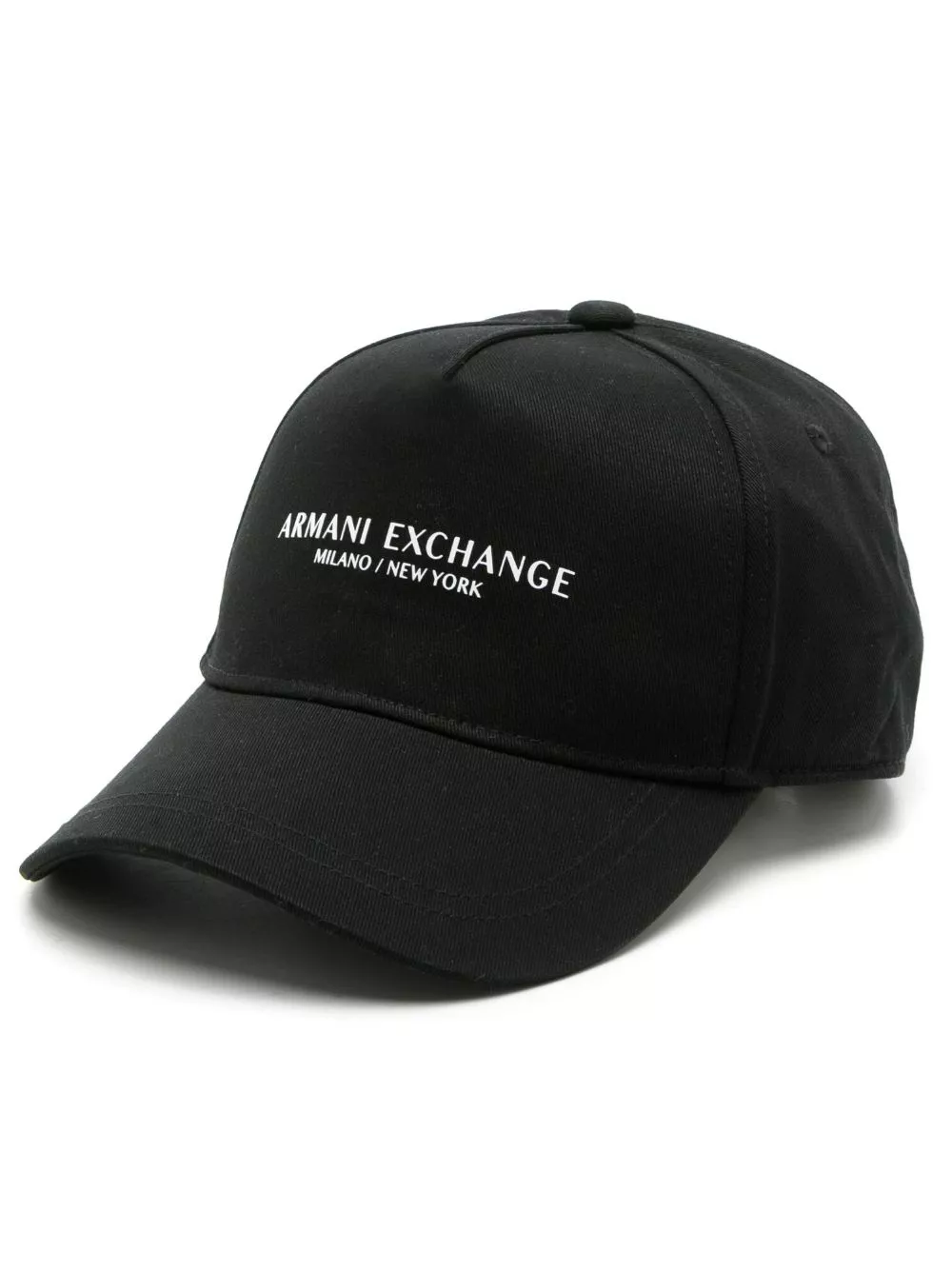 Cheap Armani Exchange logo-print curved-peak cap Women 0113