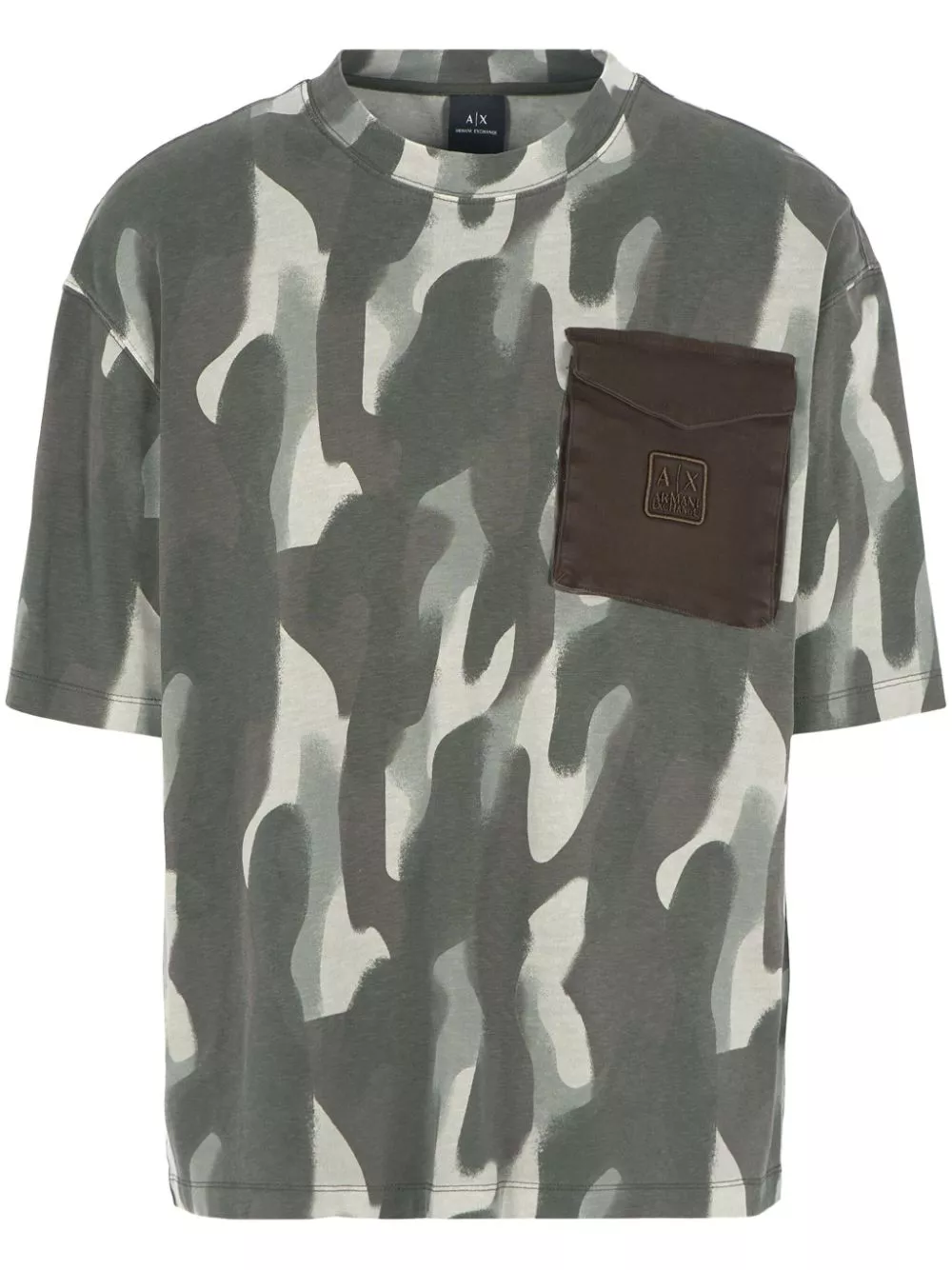 Cheap Armani Exchange camouflage-pattern T-shirt Men 0119