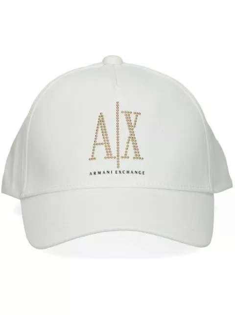 Armani Exchange logo-embellished cap Women 0116