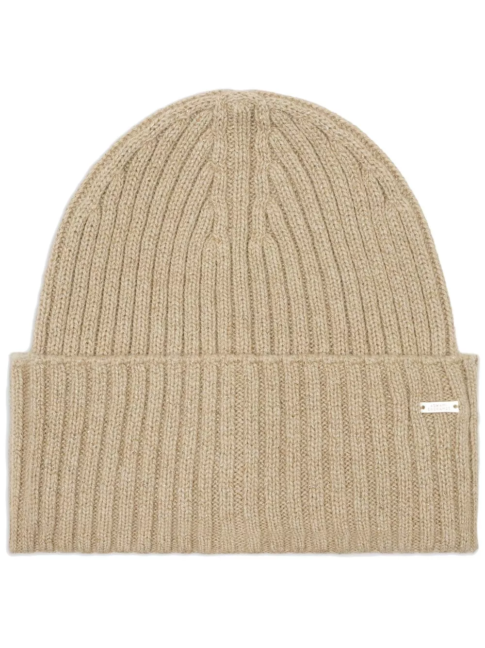 Affordable Armani Exchange logo-plaque beanie hat Women 0113