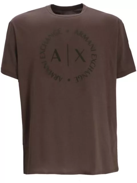 Armani Exchange logo-print cotton T-shirt Men 0119