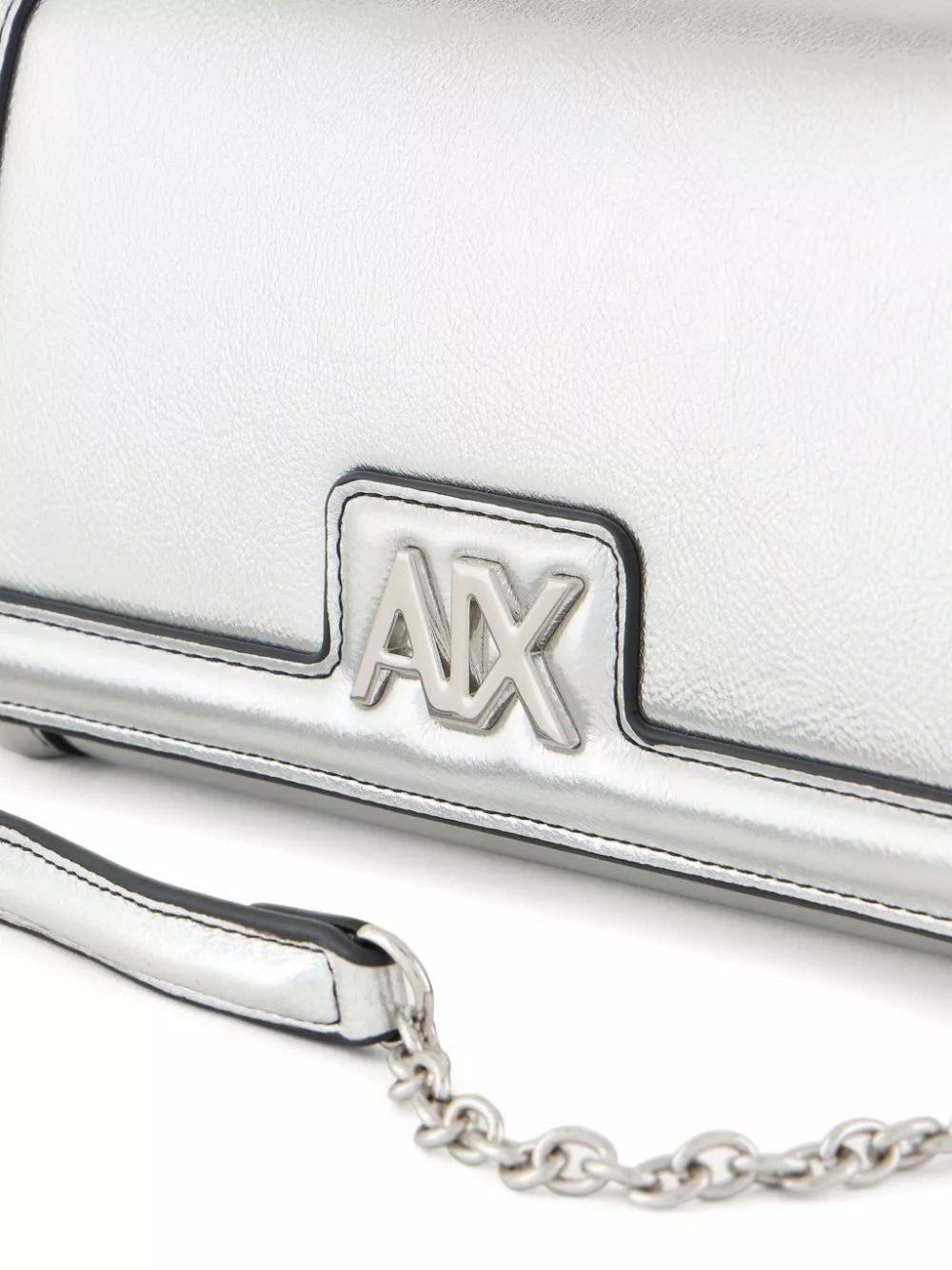 Affordable Armani Exchange faux-leather wallet-on-chain Women 0116