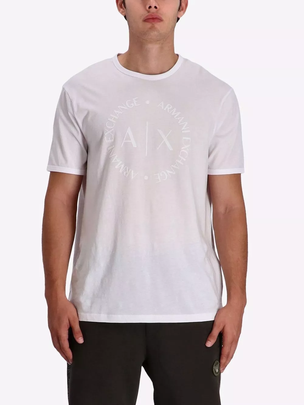 Affordable Armani Exchange logo-print cotton T-Shirt Men 0119