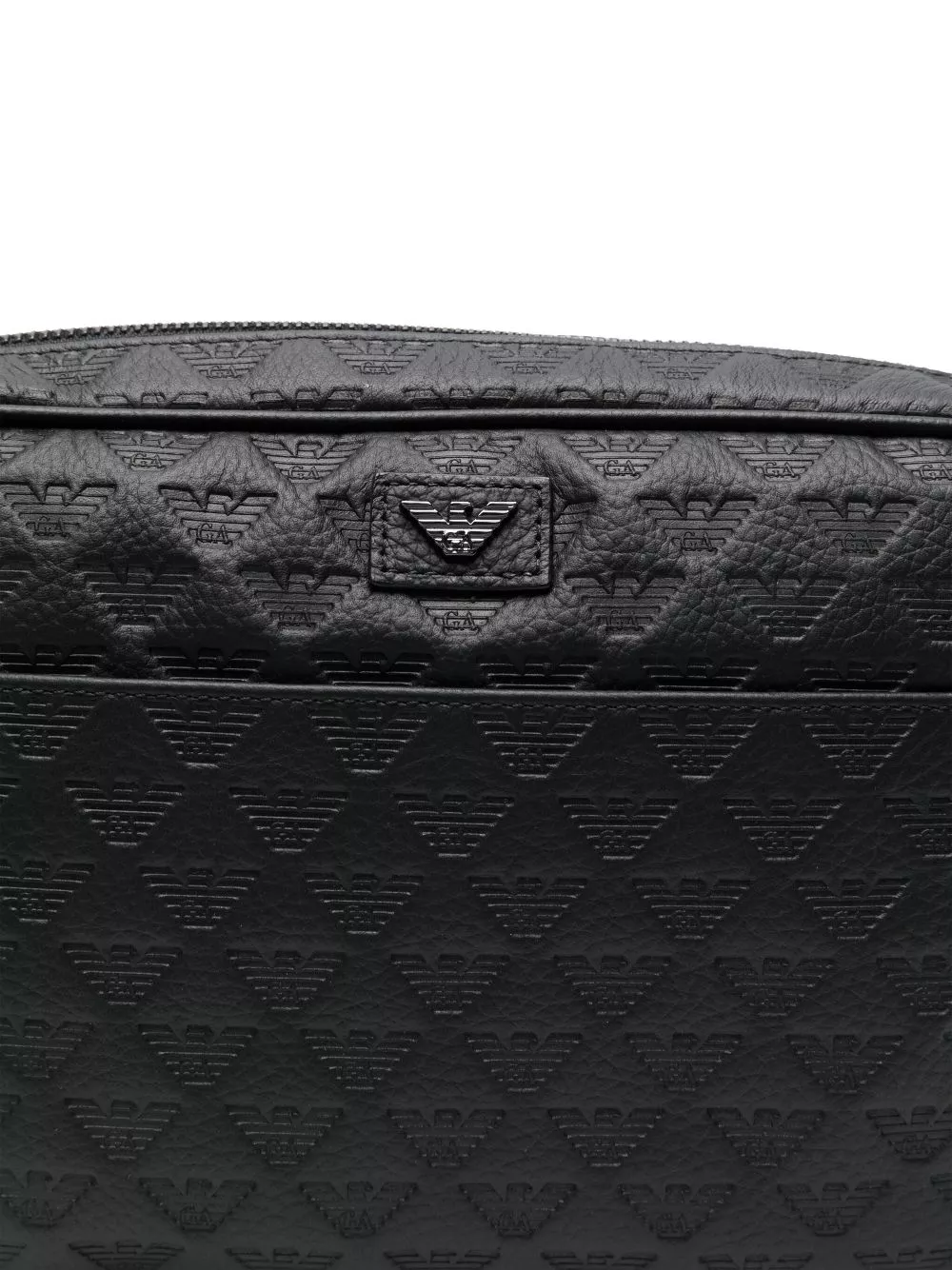 Cheap Emporio Armani logo-debossed messenger bag Men 0118