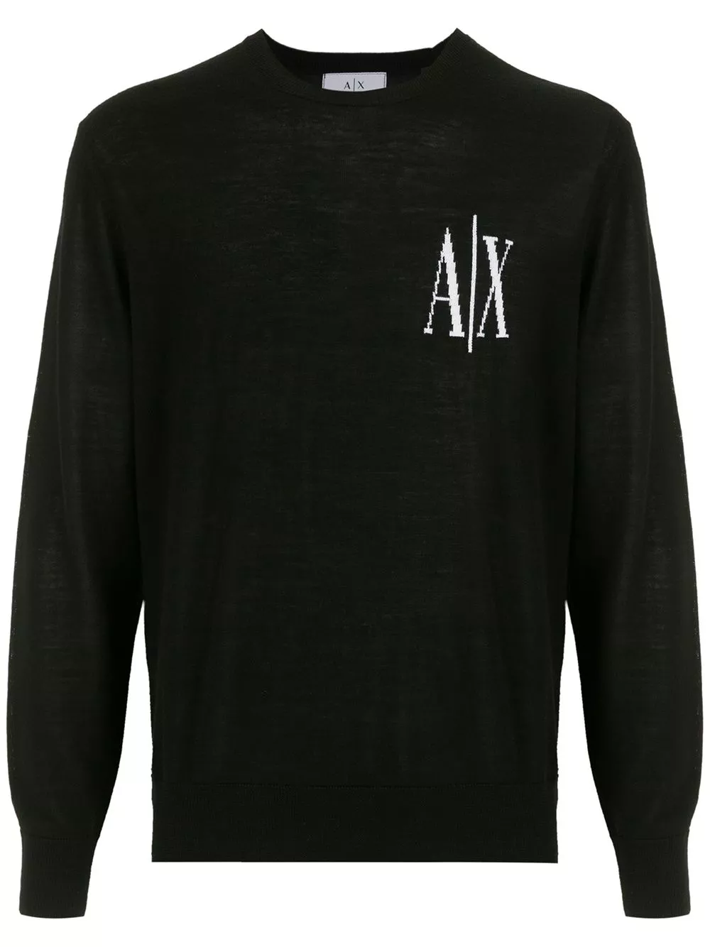 Cheap Armani Exchange intarsia logo wool jumper Men 0119