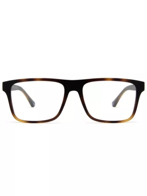 Emporio Armani tortoiseshell-effect glasses Men 0113