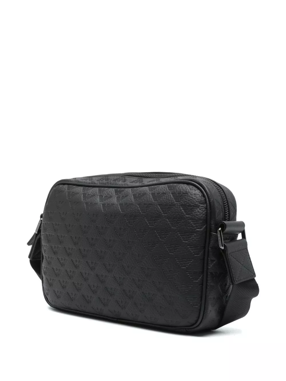 Cheap Emporio Armani logo-debossed messenger bag Men 0118